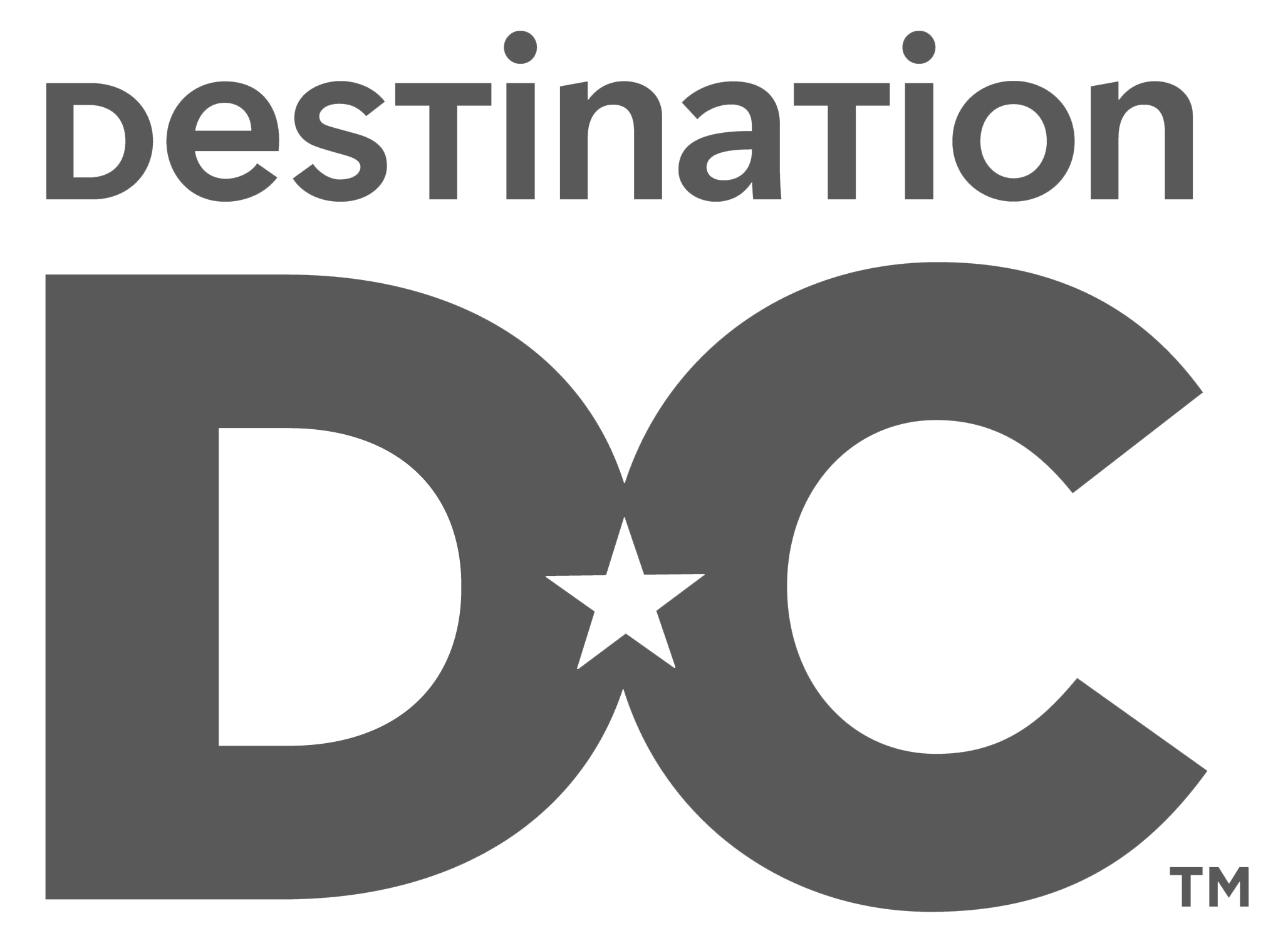 Destination DC Logo Gray