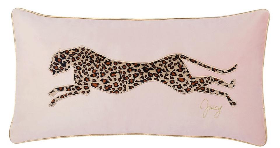 Juicy Couture Leopard Throw Pillow from Macy's for hostess gift