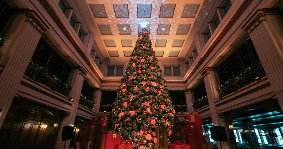 The Great Tree Lighting Buffet At The Walnut Room